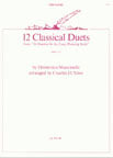 12 CLASSICAL DUETS FOR FLUTES EPRINT cover